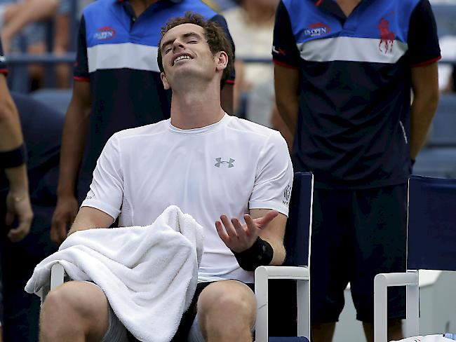 Andy Murray hatte auf dem Centre Court zu Leiden
