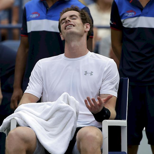 Andy Murray hatte auf dem Centre Court zu Leiden