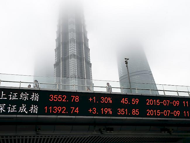 An den chinesischen Börsen ist die Lage trist, die chinesischen Behörden suchen Schuldige.