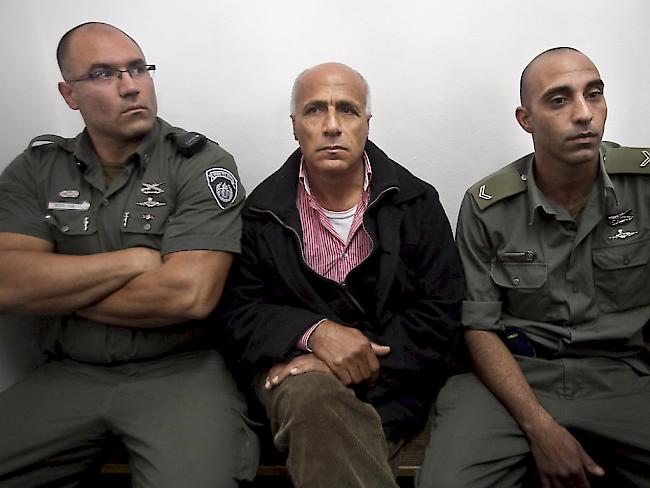Will Israel verlassen: Atomprogramm-Enthüller Mordechai Vanunu vor einer Anhörung in Jerusalem (Archivbild)