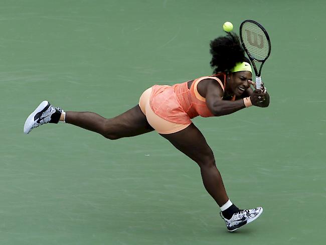 Serena Williams kam in Bedrängnis