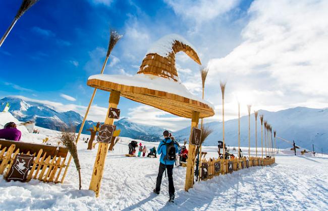 Das Hexenland in Blatten-Belalp ist nur eines von zahlreichen Familienangeboten in Walliser Skigebieten.