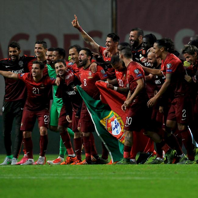 Portugal jubelt nach Sieg gegen Dänemark