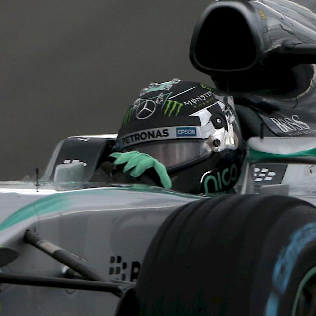 Nico Rosberg startet in Sotschi vom besten Startplatz