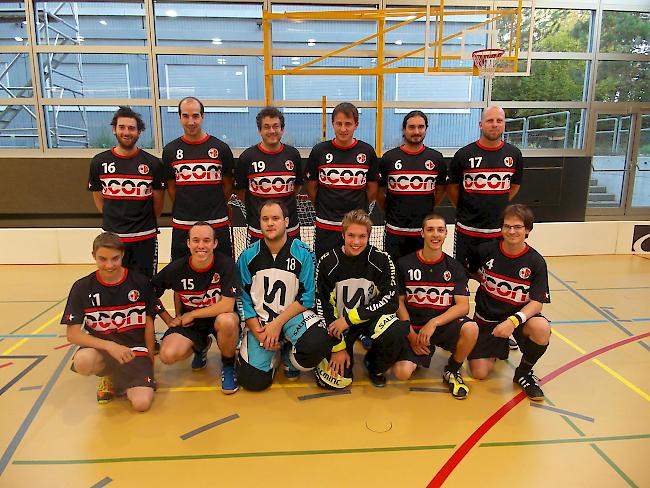 Unihockey-Herren des UHC Naters-Brig