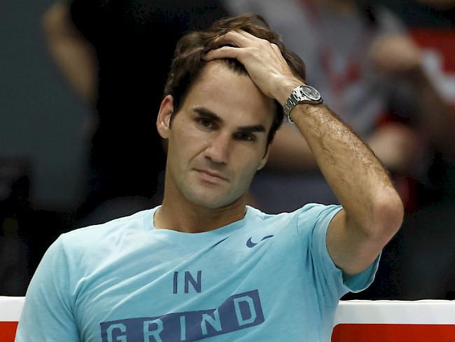 Roger Federer verliert in Schanghai völlig überraschend gegen den Spanier Albert Ramos-Viñolas.