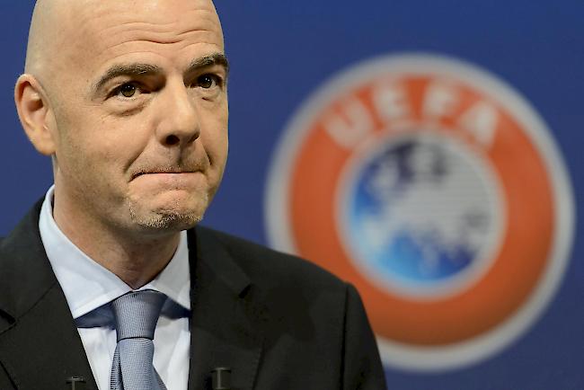 Offizieller Kandidat als FIFA-Präsident: Der Oberwalliser Gianni Infantino.