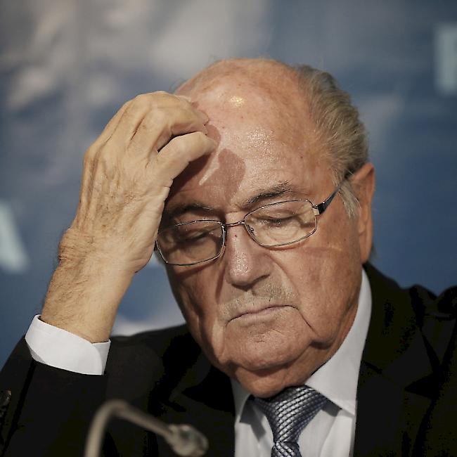 Sepp Blatters Anhörung am Dienstag dauerte ganze sieben Stunden (Archivbild).