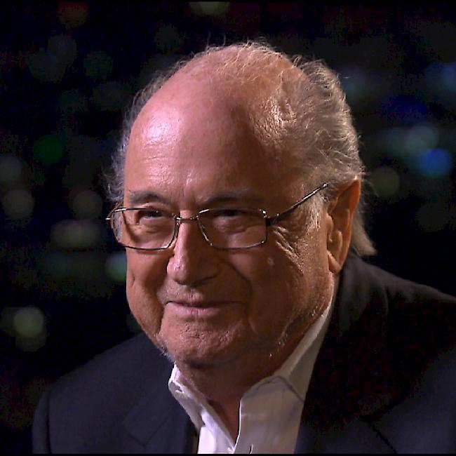 Sepp Blatter stellte sich am Mittwoch den Fragen der Rundschau.