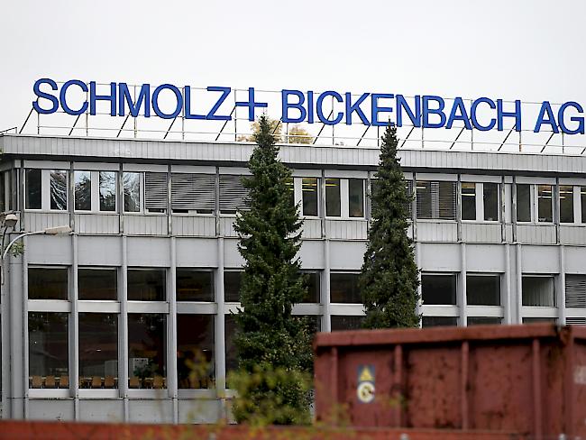 Der Stahlkonzern Schmolz + Bickenbach wurde in Deutschland von Kartellbehörden durchsucht (Archivbild).