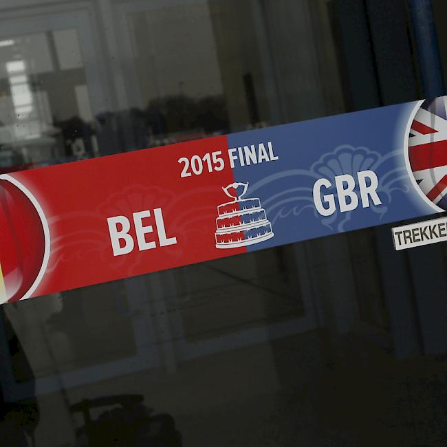 Gastgeber Belgien und Grossbritannien kämpfen in Gent um die Nachfolge der Schweiz als Davis-Cup-Gewinner