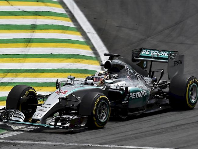 Lewis Hamilton fährt im ersten Training in Abu Dhabi die Bestzeit