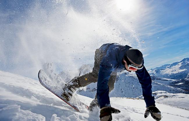 Die Snowboardunfälle junger Schneesportler haben stark abgenommen.