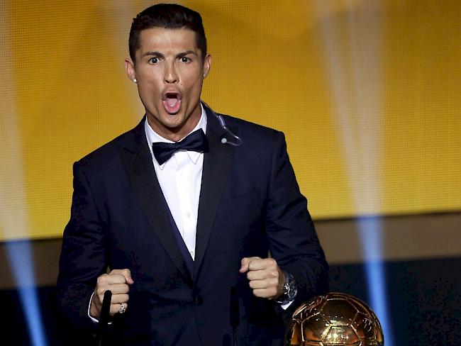 Erhält Cristiano Ronaldo zum dritten Mal in Folge den Ballon d
