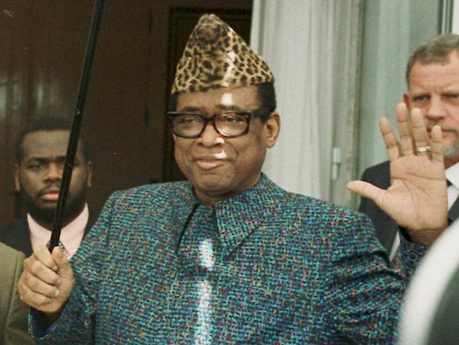 Das neue Potentatengeldergesetz geht unter anderem auf die gescheiterte Rückerstattung der Gelder des 1997 verstorbenen kongolesischen Diktators Mobutu Sese Soko an die Demokratische Republik Kongo zurück. (Archivbild)
