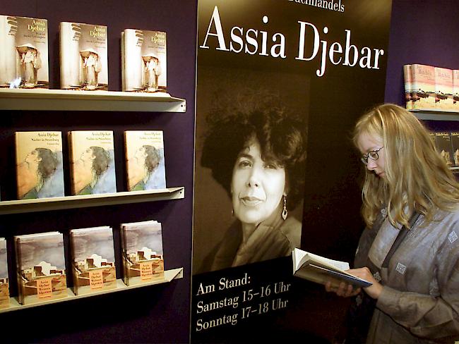 Die algerische Autorin Assia Djebar gehört seit Langem zum Sortiment des Unionsverlags (Archiv)