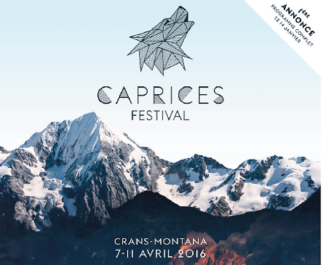 Das Caprices Festival findet vom 7. bis 10. April 2016 in Crans-Montana statt.