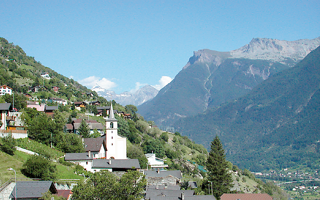 In Eggerberg werden zwei neue Erschliessungsstrassen gebaut.