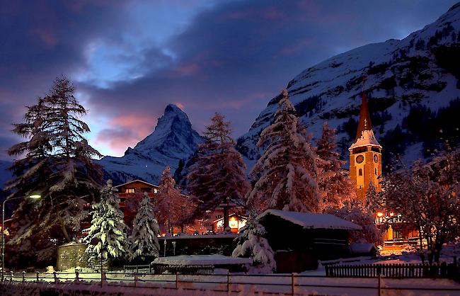 Gemäss US-Sender CNN gehört Zermatt zu den schönsten Skigebieten Europas. 