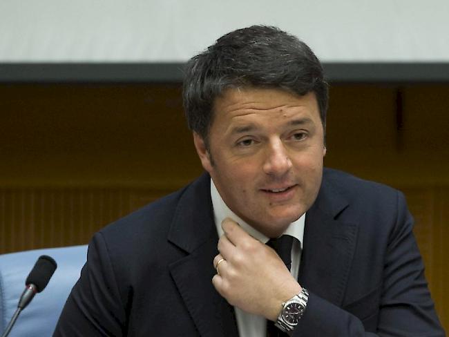 Italiens Regierungschef Matteo Renzi möchte ein Treffen der sozialdemokratischen Parteichefs aus den EU-Ländern einberufen. (Archiv)
