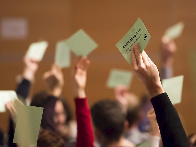Die Delegierten der Grünliberalen stimmten an der Versammlung in Frauenfeld über vier Abstimmungsparolen ab.