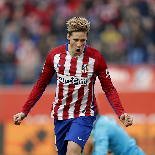 Erzielte bei Atletico Madrids 3:1 gegen Eibar den letzten Treffer: Fernando Torres