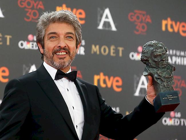 Mit dem Goya-Filmpreis ausgezeichnet: Der argentinische Schauspieler Ricardo Darin für seine Rolle in der Dramakomödie "Truman".