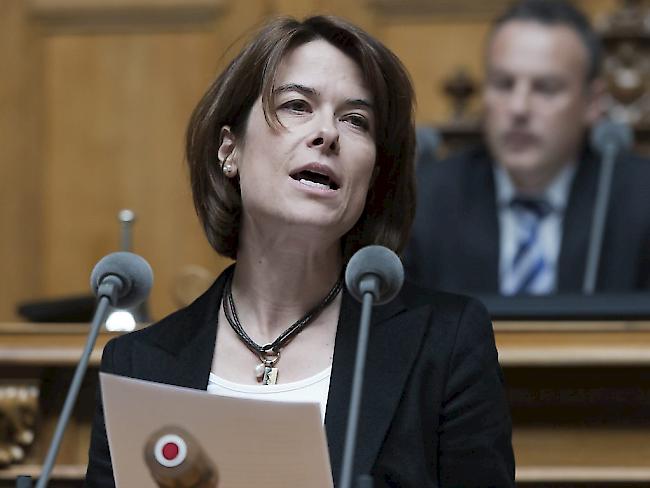 Die Schwyzer Nationalrätin Petra Gössi ist zurzeit die einzige Kandidatin für das FDP-Parteipräsidium. (Archivbild)