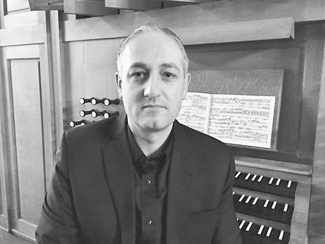 Bekannter Musiker. Organist Emanuel Helg aus Frauenfeld wird am Sonntag in Naters sein Können zeigen.  