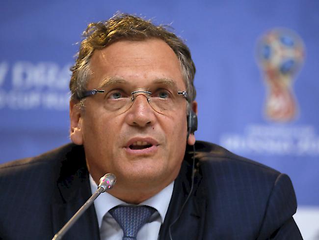 Der frühere FIFA-Generalsekretär Jèrôme Valcke ist von der FIFA-Ethikkommission für zwölf Jahre gesperrt worden