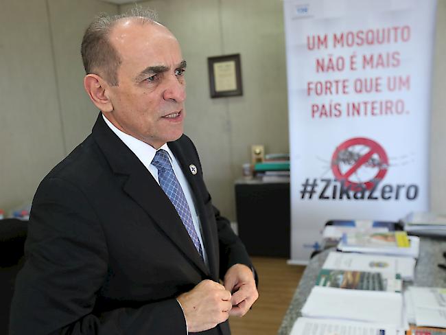 #ZikaZero: Brasiliens Gesundheitsminister Marcelo Castro schickt am Samstag rund 220