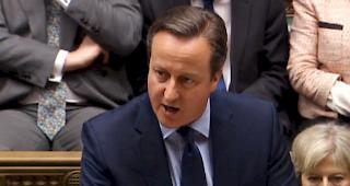 David Cameron während der Debatte über den "Brexit" im britischen Parlament.