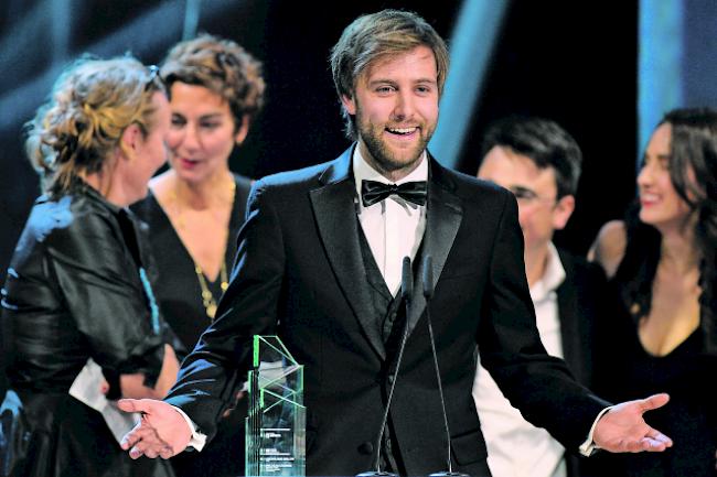 Nicolas Steiner bei der Verleihung der Schweizer Filmpreise: Die Liste der Auszeichnungen für «Above and Below» wird immer grösser. 