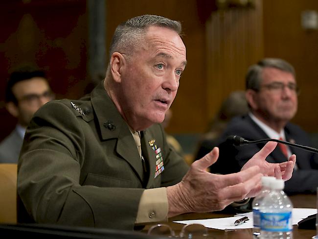 US-Generalstabsschef Joe Dunford schickt das Cyber-Kommando gegen den IS los.