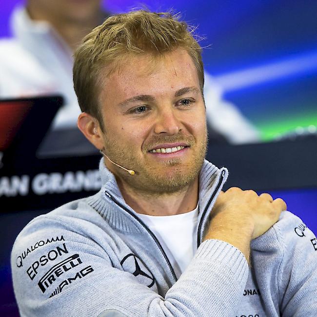 Nico Rosberg hat im Moment gut lachen