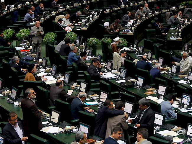 Das iranische Parlament hat beschlossen, das Arsenal an ballistischen Waffen im Land aufzustocken. (Archiv)