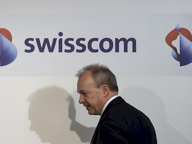 Swisscom-Chef Urs Schaeppi kann sich über mehr Gewinn im ersten Quartal freuen. (Archiv)