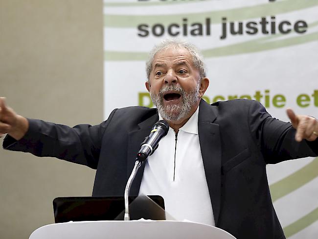 Gerät mehr und mehr in Bedrängnis: Der Generalstaatsanwalt will, dass gegen Brasiliens Ex-Präsident Lula ermittelt wird. (Archivbild)