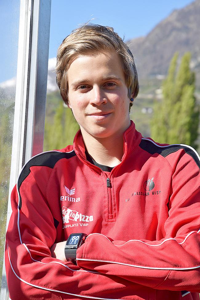 Jonas Sarbach vom FC Visp.