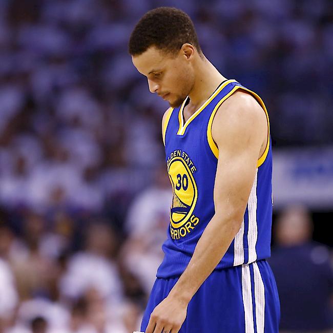 Titelverteidiger Golden State mit Superstar Stephen Curry steht in den NBA-Playoffs vor dem Out