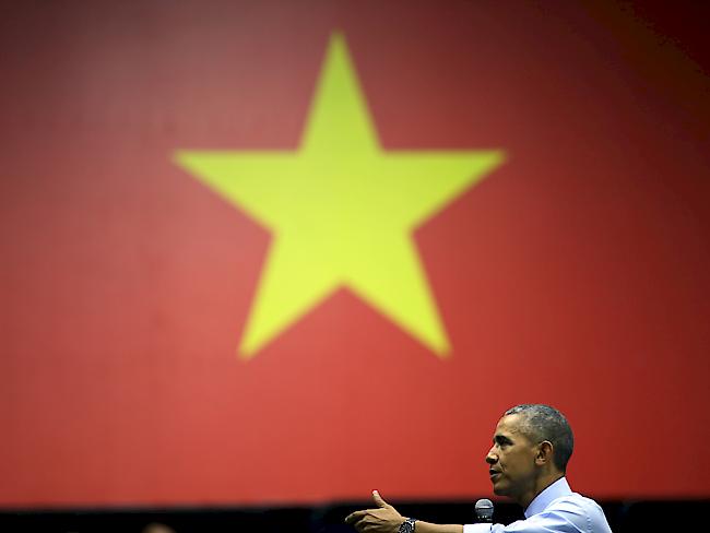 US-Präsident Barack Obama plädiert in Vietnam für mehr Meinungsfreiheit.