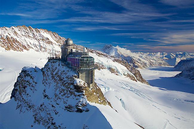 Der höchste Bahnhof Europas: Jungfraujoch.