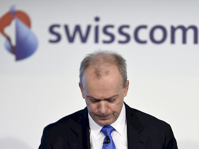 Swisscom-Chef Urs Schaeppi: "Ich muss mich für den Ausfall gestern entschuldigen".