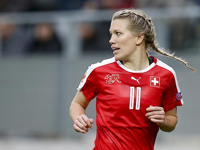 Fokus auf den Final: Die Schweizer Internationale Lara Dickenmann strebt ihren dritten Champions-League-Titel an