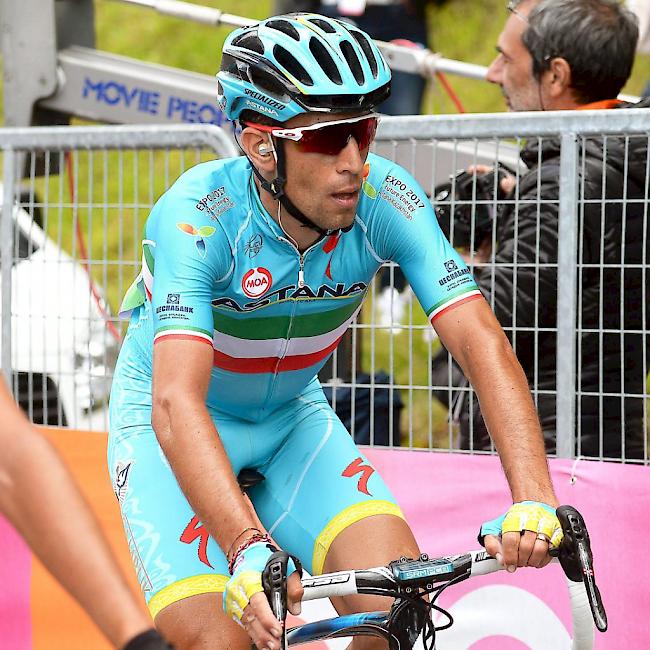 Vincenzo Nibali verbessert sich nach seinem Etappensieg in der Gesamtwertung auf Rang 2