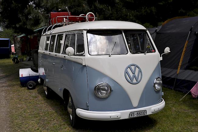 VW-Bus mit Baujahr 1958: Ein sehr gut erhaltenes T1-Modell.