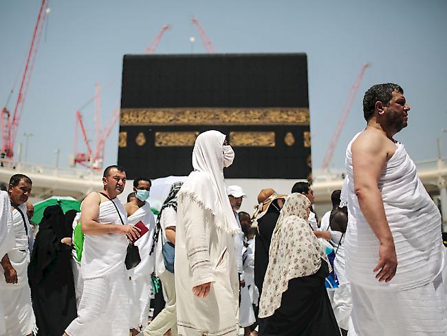 Dieses Jahr sollen keine iranische Pilger die schwarze Kaaba in Mekka umkreisen dürfen (Archiv)