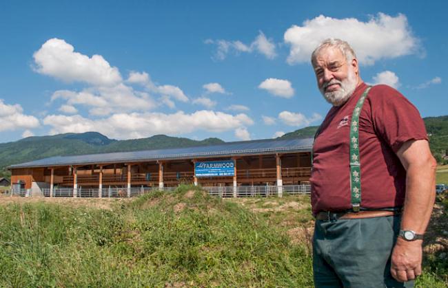 Fred-Henri Bovet ist Viehzüchter und Stromproduzent. Auf der Plattform BuyEco verkauft er die Herkunftsnachweise seiner Energie.