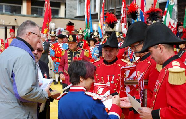 Impressionen vom 75. Oberwalliser Tambouren- und Pfeiferfest in Saas-Grund