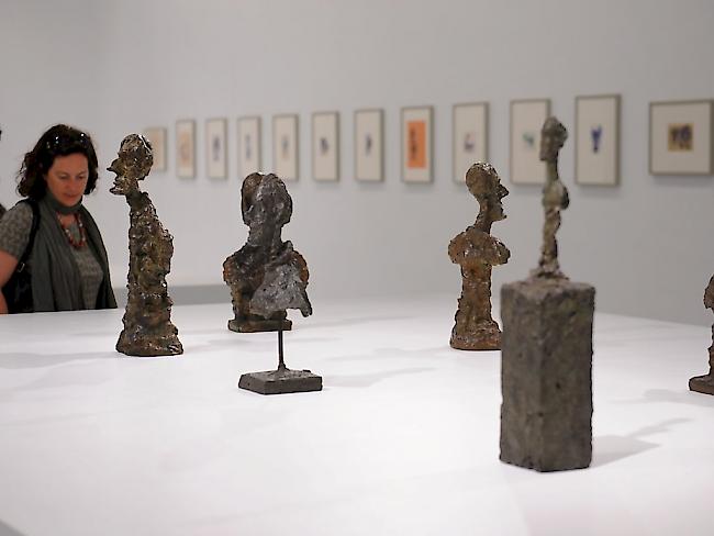 Werke des berühmten Bündner Künstlers Giacometti an einer Ausstellung in Marokko. (Symbolbild)
